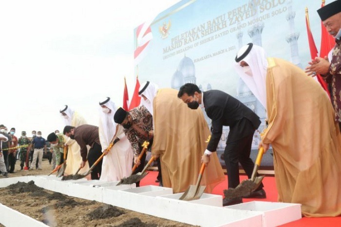 Indonesia begins building replica of Sheikh Zayed Grand Mosque with UAE grant