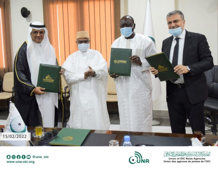 In presence of OIC chief, UNA and IBU sign MoU with Gambia's Ministry of Information and Communication Infrastructure